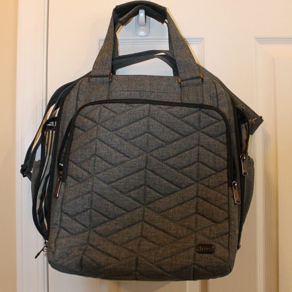 Ranger XL Overnight Tote Bag in Heather Grey, NWOT Tags - Picture 4 of 7